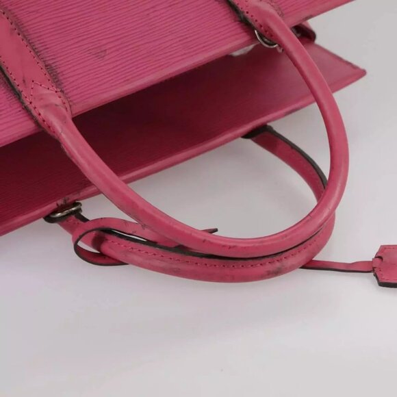 LOUIS VUITTON Epi Marley MM Hand Bag 2way Fuchsia M94615 LV Auth 107465 - Picture 7 of 16